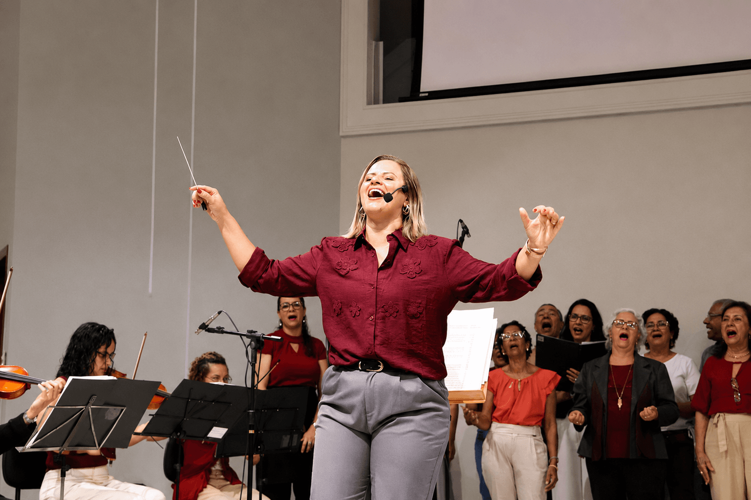 Equipe servindo em um dos ministérios da Igreja Batista Monte Sinai